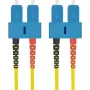 Optiskās šķiedras komutācijas kabelis helos 216666 OS2 9/125µm SC-SC Duplex 0,5 m