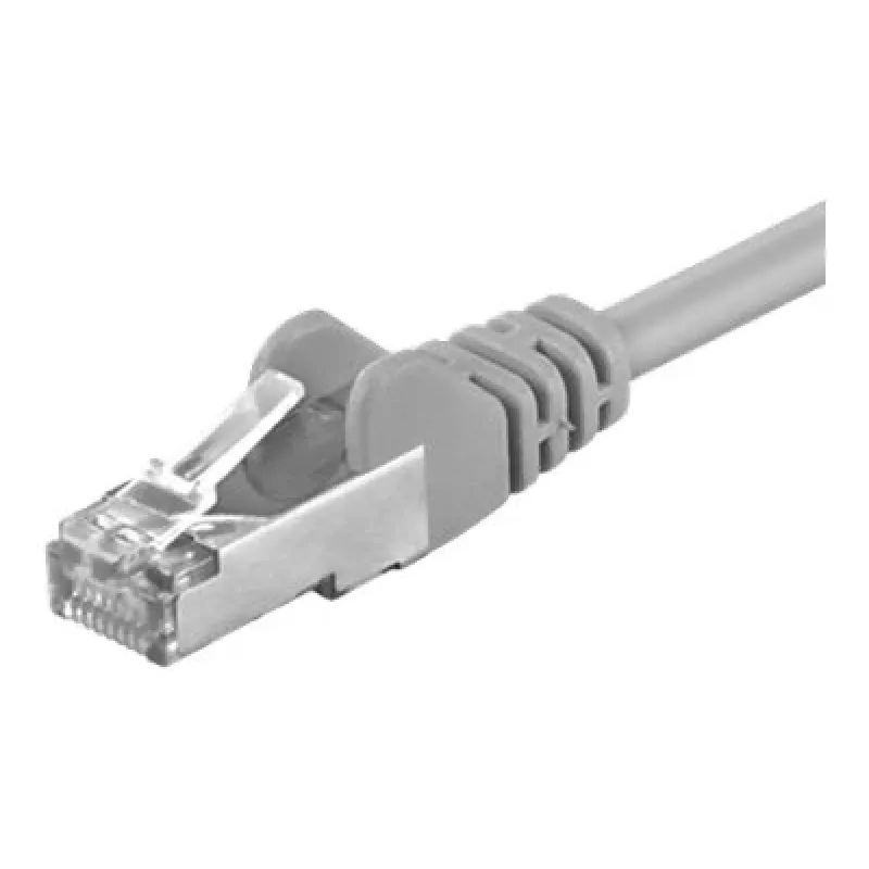 GOOBAY CAT 5e F/UTP komutācijas kabelis RJ-45 uz RJ-45 10 m pelēks