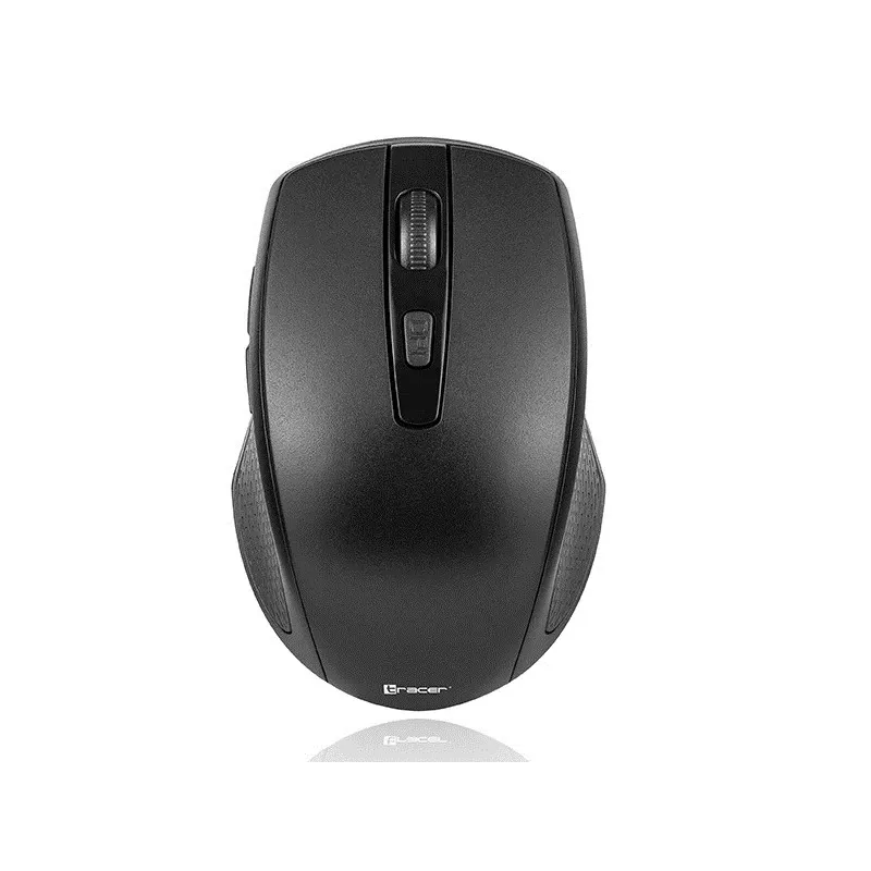 Bezvadu optiskā pele TRACER TRAMYS46729, RF 10 m, 1600 DPI, 6 pogas, labroču, nano uztvērējs, darbināms ar baterijām