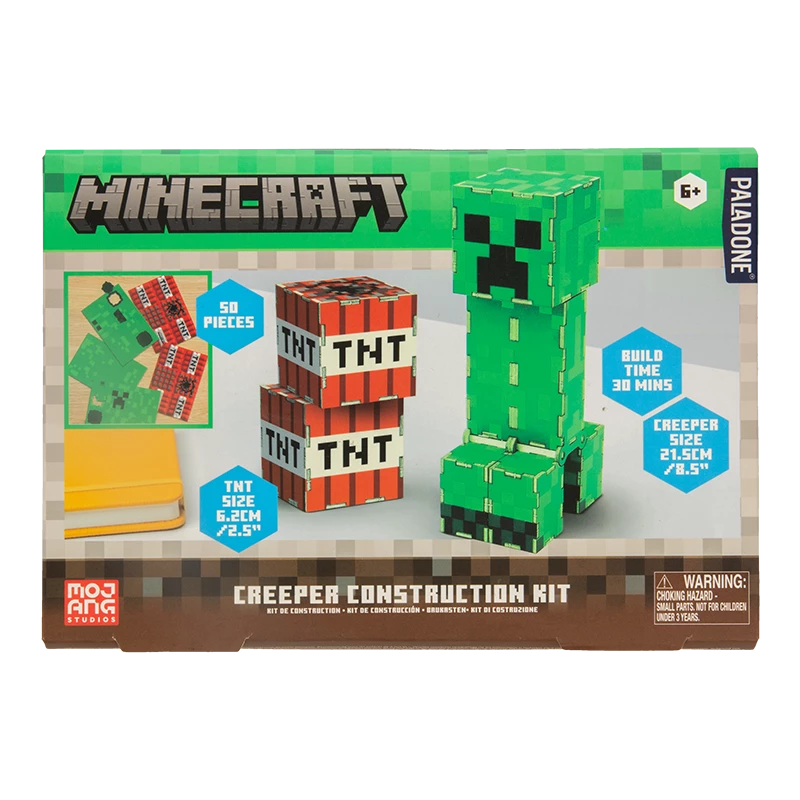 Konstruktora komplekts Paladone Minecraft Creeper – saliekama Kaktusa figūra