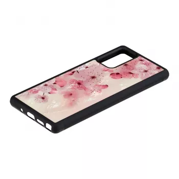 Aizsargājošs tālruņa maciņš iKins Samsung Galaxy Note 20 – Lovely Cherry Blossom dizains
