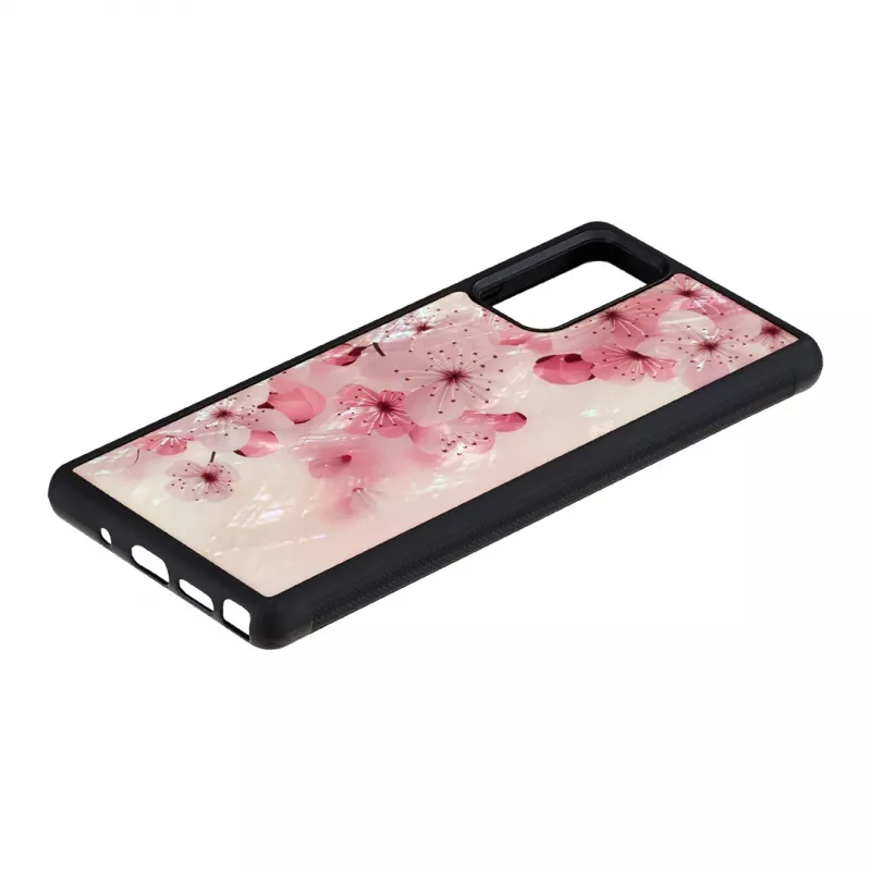 Aizsargājošs tālruņa maciņš iKins Samsung Galaxy Note 20 – Lovely Cherry Blossom dizains