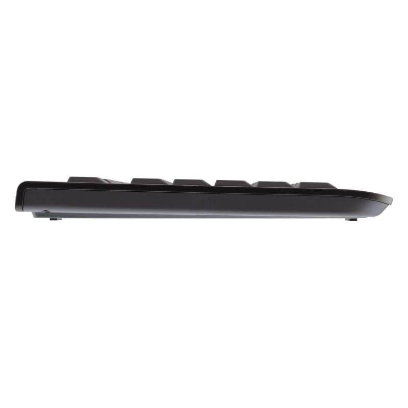 Tastatūra CHERRY DC 2000 ar peli, universāla USB QWERTY čehu, melna