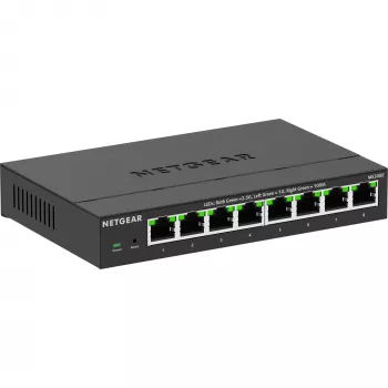 NETGEAR MS308E Nepārvaldīts 2.5G Ethernet (100/1000/2500) Melns