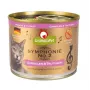 Mitrā kaķu barība Fox4Pets Symphonie No.2 ar garnelēm un tītaru 200 g, pilnvērtīga barība pieaugušiem kaķiem, olbaltumvielas 11%, tauki 5,7%, mitrums 80%