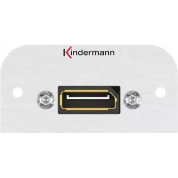 Kindermann 7441000588 kontaktligzda DisplayPort, alumīnijs (7441000588)
