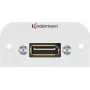 Kindermann 7441000588 kontaktligzda DisplayPort, alumīnijs (7441000588)