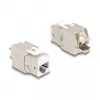 DeLOCK 88119 keystone modulis, plakans balts RJ-45, 10 gab.
