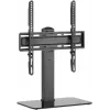 Goobay Tabletop TV Stand Basic Fix | Swivel | 32-70 collas | Maksimālā slodze 40 kg | Melns