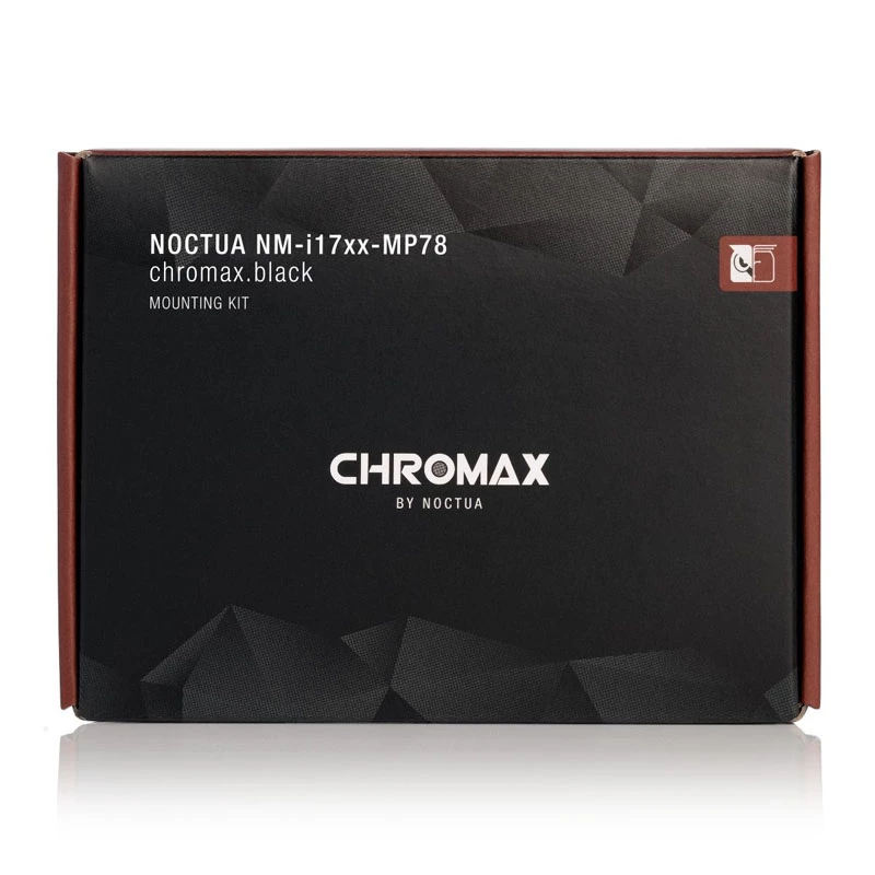 Montāžas komplekts Noctua NM-I17XX-MP78 chromax.Melns