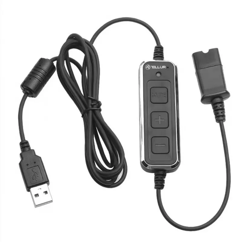 Austiņas Tellur Voice 510N Monoaural USB melnas