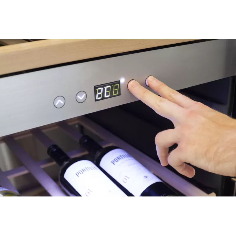Vīna dzesētājs Caso WineChef Pro 40 kompresors nerūsējošais tērauds 40 pudeles