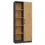 Office bookcase top e shop RD-80 ANT/ART KPL, 10 shelves, particle board, 800×300×1820 mm