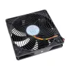 SilverStone SST-AP181 180mm korpusa ventilators - melns