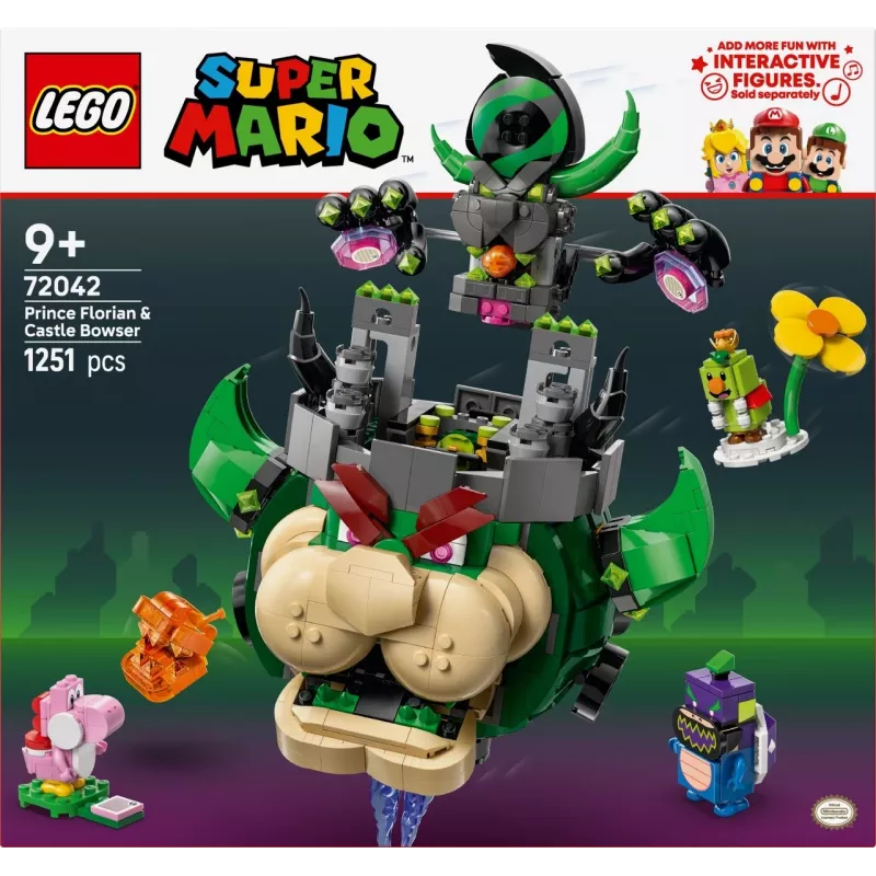 LEGO Super Mario komplekts “Princis Florians un Bauzera pils” 72042