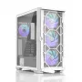 Zalman Z10 DUO ATX ZM-IF120 x4 Balts