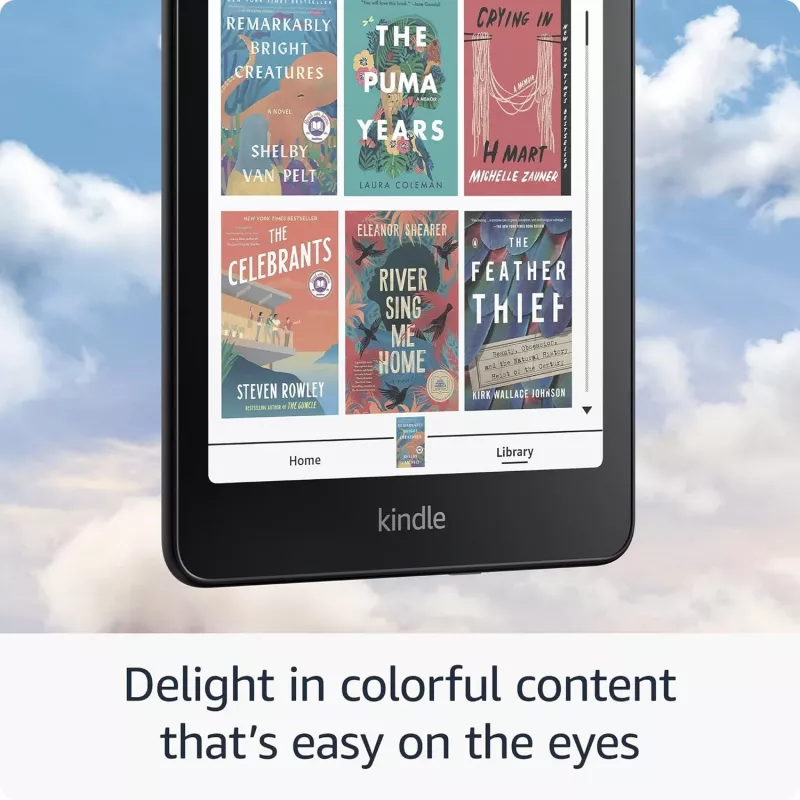 Amazon Kindle Colorsoft Signature Ed. e-lasītājs Skārienekrāns 32 GB Wi-Fi Melns