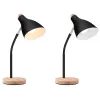 Galda lampa TRACER TRAOSW47237 Scandi Melna LED regulējams spilgtums, regulējama svira
