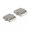Optisko šķiedru savienotājs DeLOCK LC Quad ligzda pret LC Quad ligzda viendaļīgs