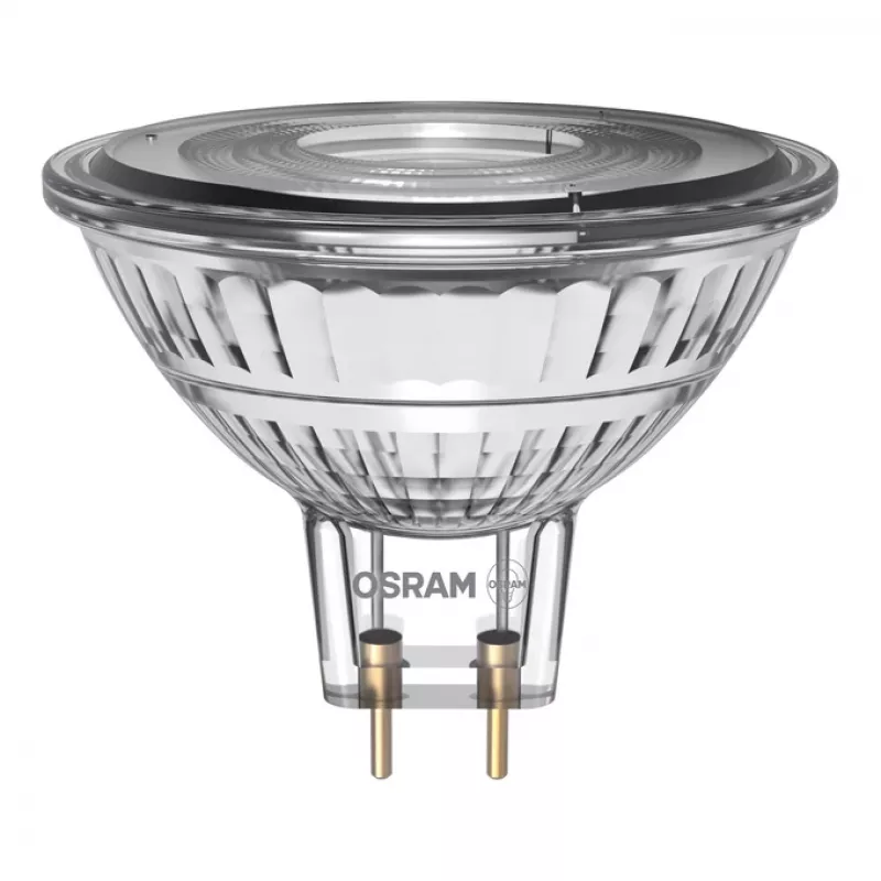 LED spuldze Ledvance Osram 3,4 W (ekv. 35 W) GU5.3, 345 lm, 2700 K, CRI 80, 36° starojuma leņķis