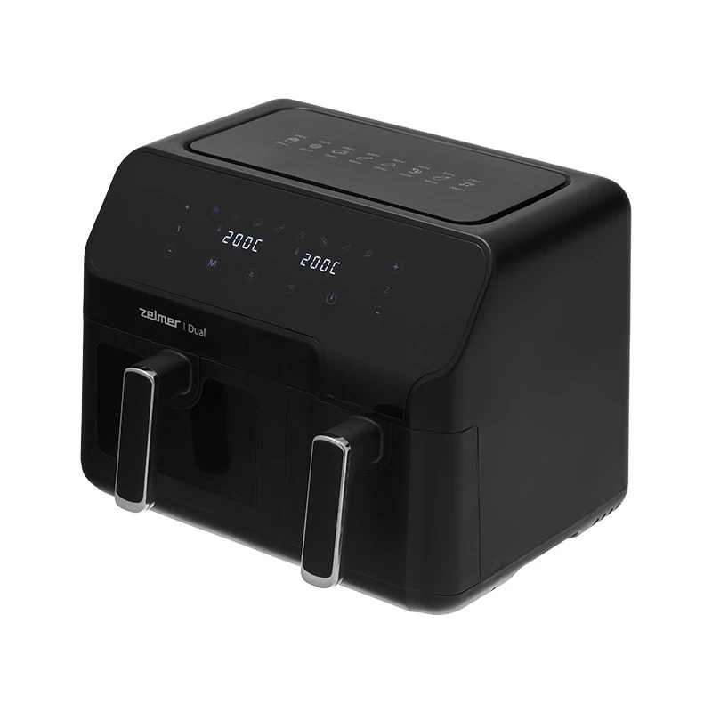 Zelmer ZAF9000 Gaisa fritējs 5,5 l + 3,5 l 2700 W melns