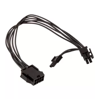 Strāvas vads Kolink PCIe 8-pin uz ATX/EPS 8-pin 0,35 m melns