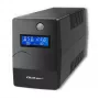 Qoltec Monolith UPS Double-conversion Online 0,65 kVA 360 W 2 AC kontaktligzdas