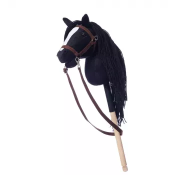 Zirdziņš uz kociņa HOPPIHORSE Hobby Horse A4 melns