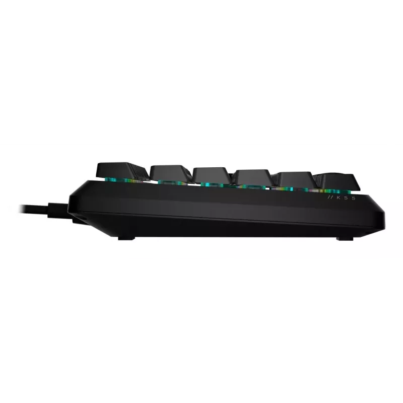 Corsair K55 CORE RGB tastatūra spēlēm USB QWERTZ vācu valodā melna