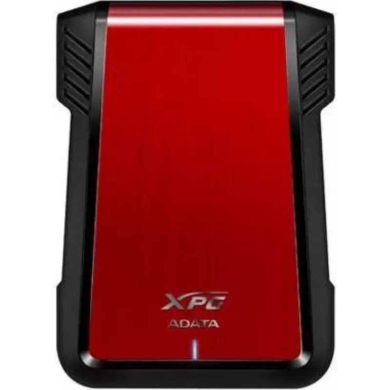 ADATA EX500 HDD/SSD korpuss Melns, Sarkans 2,5 collu