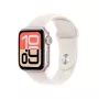 Apple Watch SE (3. paaudze) SE 3 GPS + Cellular 40mm Starlight Alumīnija korpuss ar Starlight Sport siksniņu - S/M