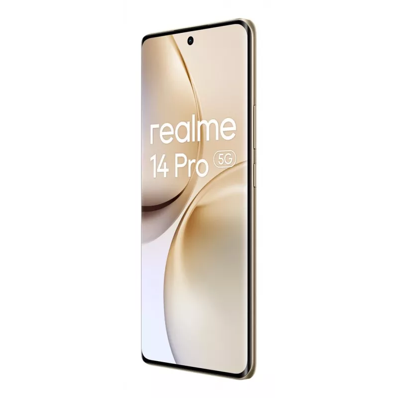 realme 14 Pro 5G 17.2 cm (6.77) Dual SIM Android 15 USB Type-C 8 GB 256 GB 6000 mAh Balts