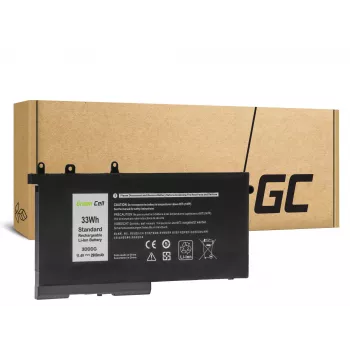 Baterija zaļa Cell DELL Latitude 5280 5290 5480 5490 5495 5580 5590 11.4V 2900mAh Li-Ion