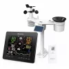 Laika stacija Bresser 7003800 7-in-1 bezvadu iekštelpu/āra temperatūras un mitruma monitors