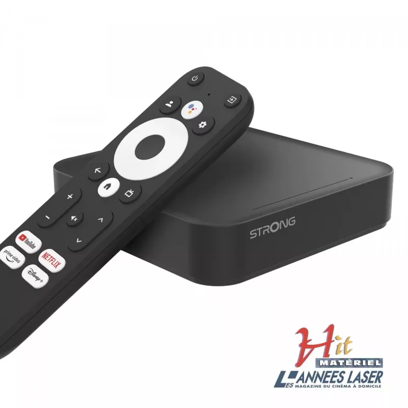 STRONG LEAP-S3 Smart TV Box melns 4K Ultra HD 16 GB Wi-Fi Ethernet LAN