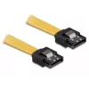 SATA kabelis DeLOCK 82473 0.3 m dzeltens