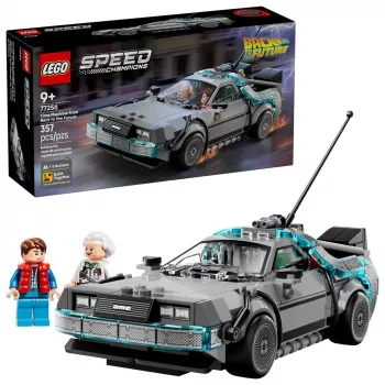 LEGO SPEED CHAMPIONS 77256 Laika mašīna no filmas “Atpakaļ nākotnē”
