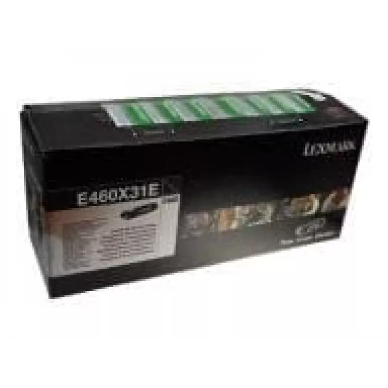Toneris Lexmark E460X31E 10000 lappu melns