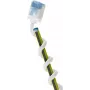 Goobay Ultra-Flexible CAT 6A komutācijas kabelis plāns U/FTP White - extra-short plug (74340)