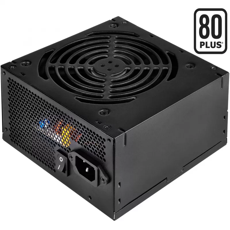 Barošanas bloks SILVERSTONE ST50F-ES230 500 W, 24-pin ATX, nemodulārs, 120 mm ventilators, alumīnija