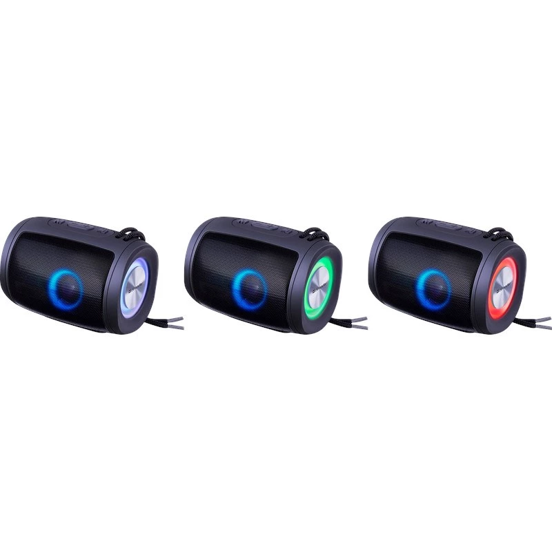 Pārnēsājamais Bluetooth skaļrunis DEFENDER Ejoy S200 TWS 2.0, 5 W, Bluetooth 5.3, LED, 10 h akumulators, iebūvēts mikrofons