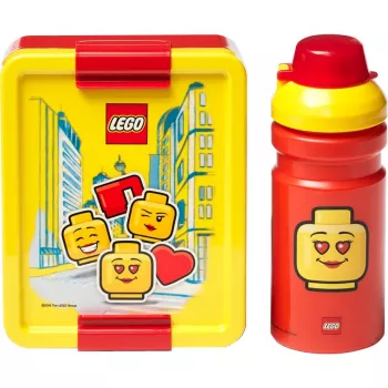 Room Copenhagen LEGO Iconic Girl pusdienu komplekts