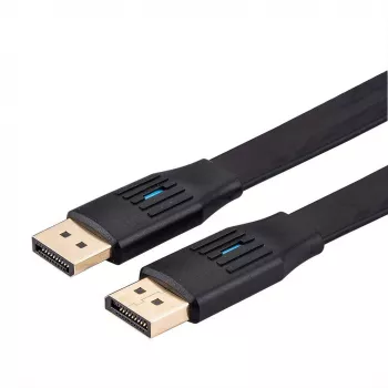 VALUE DisplayPort kabelis v1.4 DP-DP plakans ST/ST 1m - Kabelis - Digitālais/Displejs/Video - 1 m (11.99.5861)