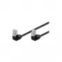 Tīkla kabelis Goobay 96078 Melns 1m Cat5e F/UTP