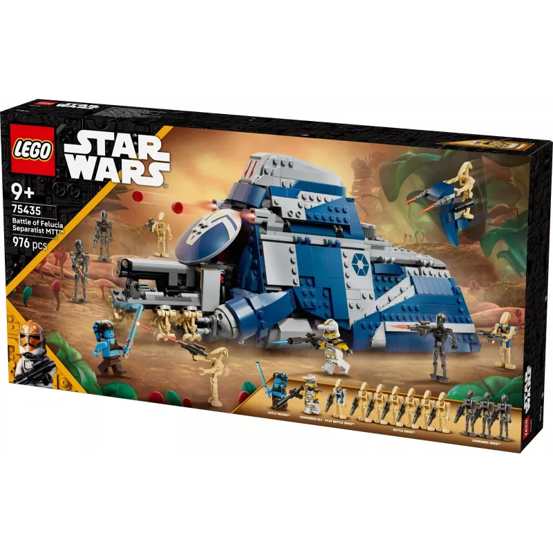 Star Wars 75435 Separatist MTT (Multi-Troop Transport) no Felucijas kaujas