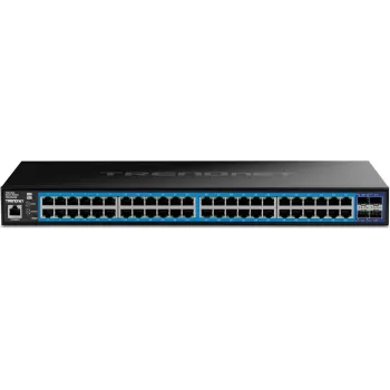 Slēdzis TRENDNET TEG-3524S 52 portu 2. slāņa Gigabit tīmekļa viedais slēdzis