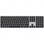 APPLE Magic tastatūra ar Touch ID un cipartastatūru Mac modeļiem ar Apple silicon - itāļu izkārtojums - melni taustiņi
