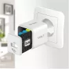 USB C/A tīkla lādētājs YENKEE YAC G38 20W 3A ar Power Delivery atbalstu (USB‑C un USB‑A)