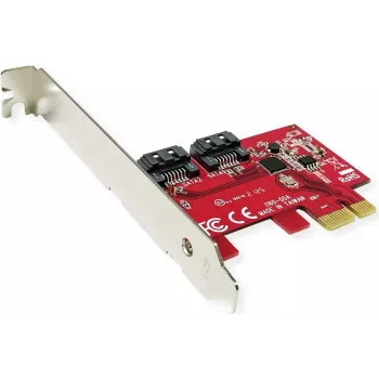 Iekšējā SATA saskarnes karte ROLINE 15062148 PCIe Low-profile 6 Gbit/s