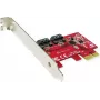 Iekšējā SATA saskarnes karte ROLINE 15062148 PCIe Low-profile 6 Gbit/s
